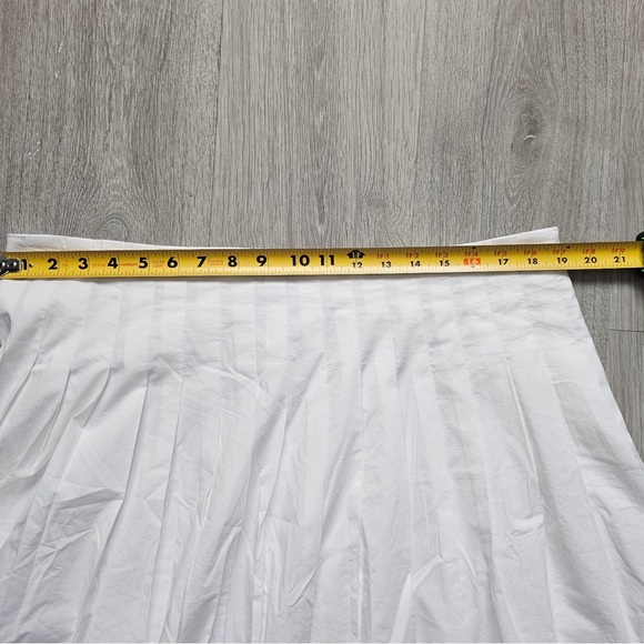 NWT J. Crew White Midi Skirt Sz 16 - Picture 10 of 13